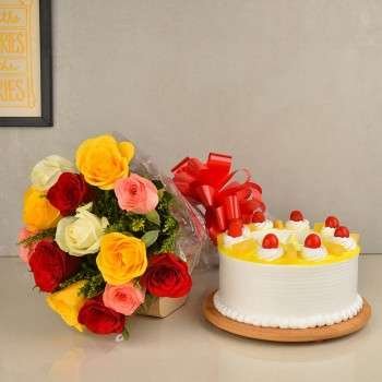 Flowers and Cakes