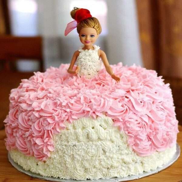 Barbie Doll Cake