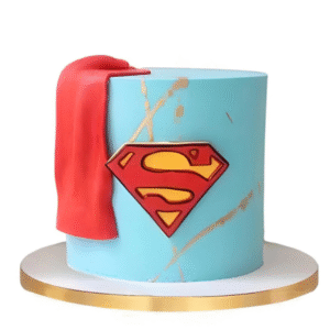 Superman Cake