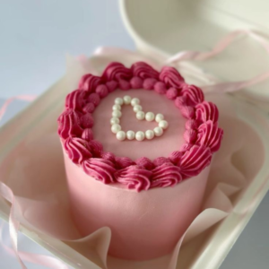 Vanilla Charm Bento Cake