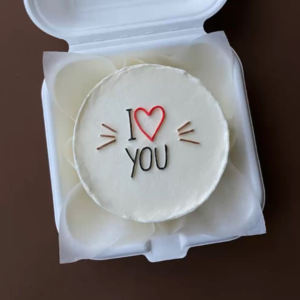 Vanilla Delight Bento Cake